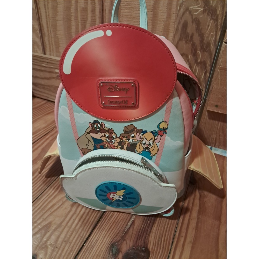 Disney Parks 100 Decades Rescue Rangers Chip &Dale Loungefly Backpack